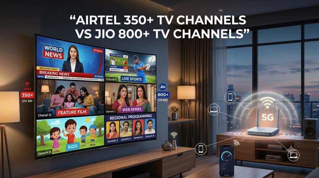Airtel AirFiber vs Jio AirFiber 2026