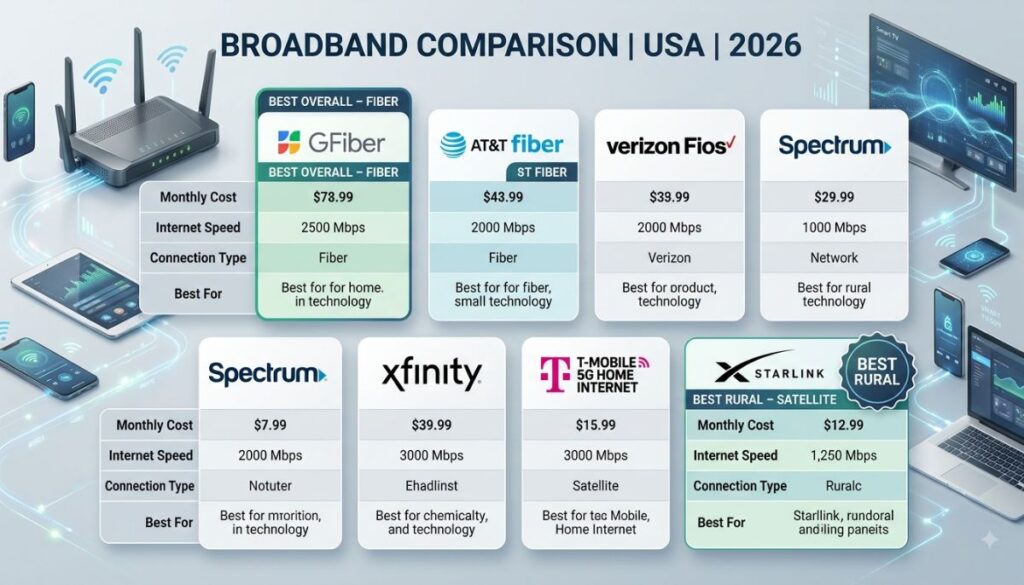 Best Broadband Internet Service in the USA
