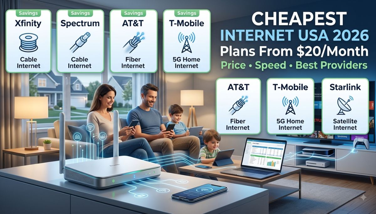 Cheapest Internet Plans in the USA