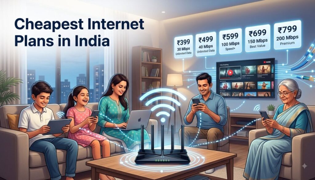 Cheapest Internet Plans in India