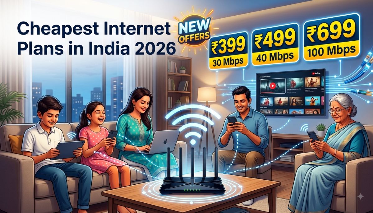Cheapest Internet Plans in India