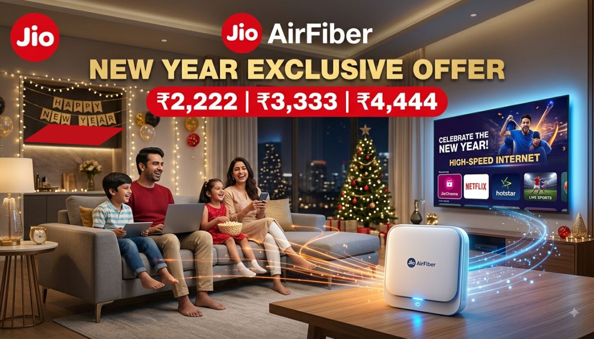 Jio AirFiber New Year Exclusive Offer Plans