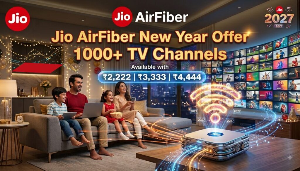 Jio AirFiber New Year Exclusive Offer Plans